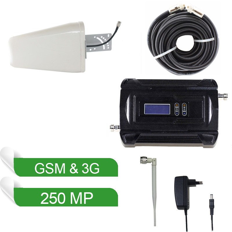 journalist George Stevenson ~ side Amplificator semnal Dual GSM / 3G 900 / 2100Mhz
